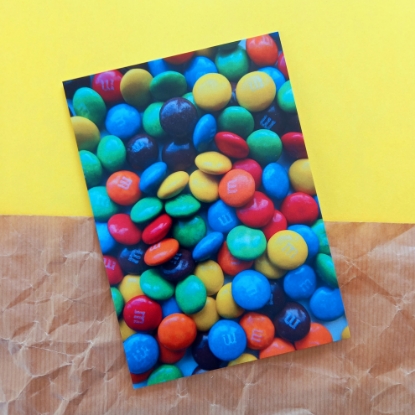 Afbeeldingen van Kaart M&M's