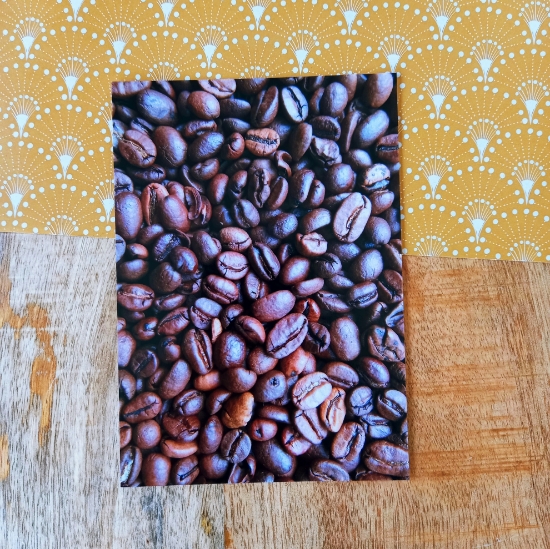 Afbeeldingen van Kaart Koffiebonen