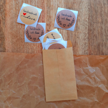 Afbeeldingen van Stickers Handmade