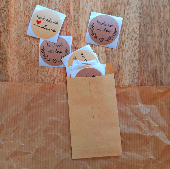 Afbeeldingen van Stickers Handmade