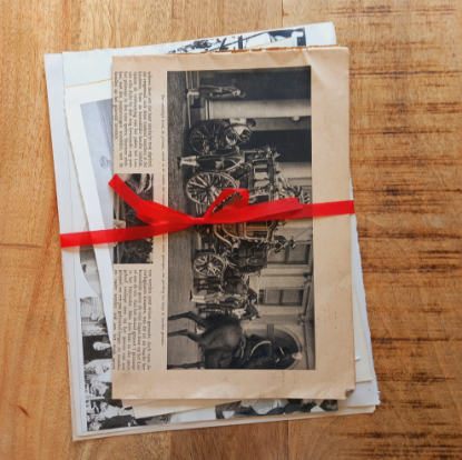 Afbeeldingen van Vintage Papierbundel Koningshuis